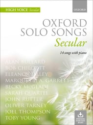 Oxford Solo Songs: Secular Vocal Solo & Collections sheet music cover Thumbnail